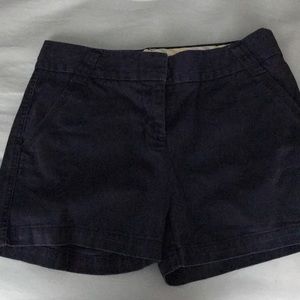 Jcrew 5 inch navy city fit shorts
